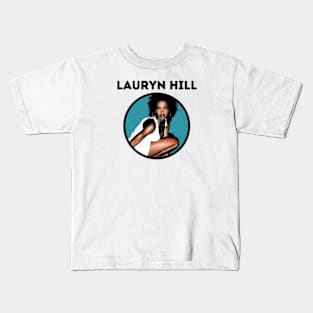 lauryn hill || blue Kids T-Shirt